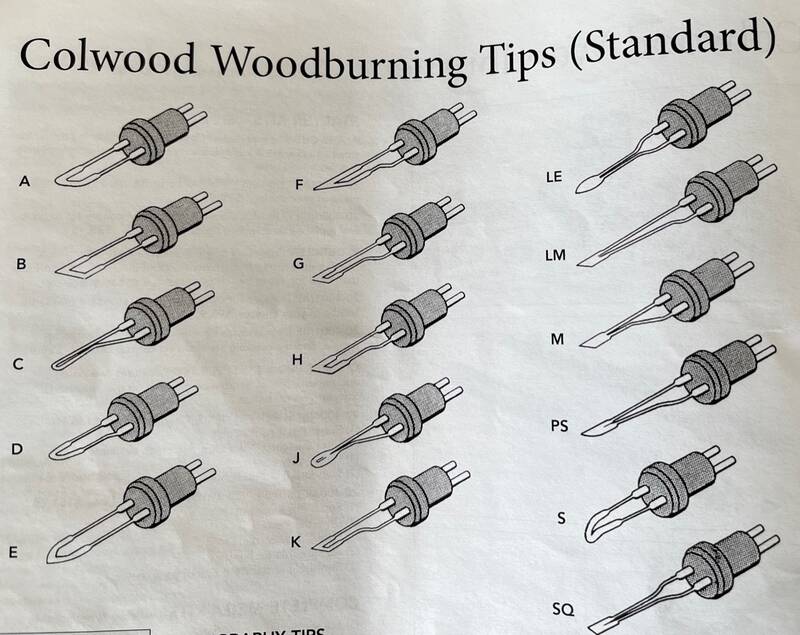 Colwood Woodburning Fixed Tips